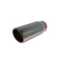 Mel's Manufacturing 15 Degree Rolled Angle Cut Exhaust Tips