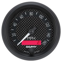 AutoMeter GT Series - Speedometer Elec. Programmable In-Dash Tachs & Speedos SIZE: 3 3/8