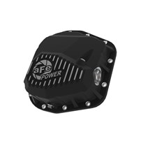 aFe Pro Series Rear Differential Cover Black w/ Machined Fins - 97-23 Ford F-150/Raptor (9.75-12)