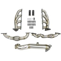 aFe Twisted Steel Headers, Up-Pipes & Down-Pipe