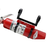 Deviant Race Parts - QD Fire Extinguisher Mount with Extinguisher for Roll Bars