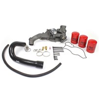 DieselSite Waterpump with Coolant Filter Kit - Early 99-03 Ford Powerstroke 7.3L