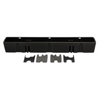 DU-HA 20115 Black Behind-The-Seat Storage Container - 2017-2023 Ford F-250/350/450/550 (Regular Cab)