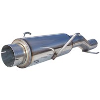 MBRP Direct Replacement Muffler T409 Stainless - 04.5-05 Dodge Cummins 5.9L