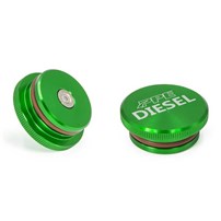 PPE Anodized Green Billet Aluminum Fuel Cap Magnetic – Ram Eco Diesel (273001000)