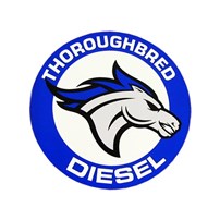 Thoroughbred Diesel Sticker - 5 INCH X 5 INCH