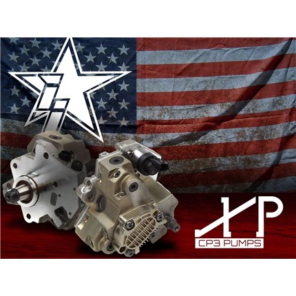 Industrial Injection CP3 Injection Pump XP Series 12MM Shaft 9MM