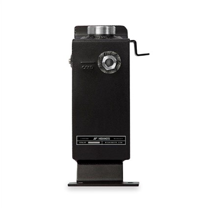 Mishimoto MMRT-F2D-99EMWBK アルミデガリザーバータンク Ford 7.3 パワーストローク 1999-2003対応 しわブラック 並行輸入品 Mishimoto Aluminum Degas Bottle (Micro-Wrinkle Black) - 1999-2003