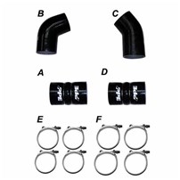 PPE Silicone Hose & Clamp Kit - 04.5-05 GM 6.6L Duramax LLY - 115910405