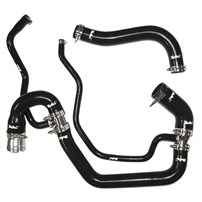 PPE Silicone Upper and Lower Coolant Hose Kit - 06-10 GM Duramax 6.6L (Black)