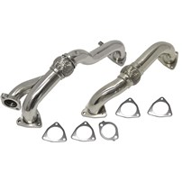 Flo Pro Ford 6.4L Polished Up Pipe Kit