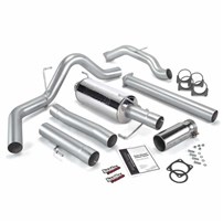 Banks Power - Monster Exhaust (Chrome Tip) - 03-04 Dodge Std cab, long bed (or crew cab, short bed) | Cat converter