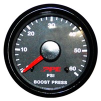 PPE Turbo Boost Pressure Gauge 01-12 Duramax/03-12 Cummins/03-12 Powerstroke - 516010000
