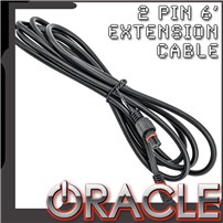 Oracle Lighting 2 Pin 6' Extension Cable For Single Color Illuminated Wheel Rings & Rock Lights