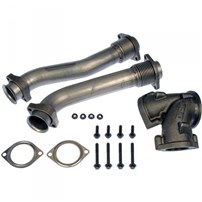 Dorman Products Turbocharger Up Pipe Kit - Includes Hardware And Gaskets 1999.5-2003 Ford F-250/F-350/F-450/F-550/Excursion/E-350/E-350/E-450 Powerstroke 7.3L