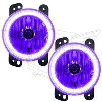Oracle Lighting 2010-2017 Jeep Wrangler JK Pre-Assembled Halo Fog Lights - UV/Purple
