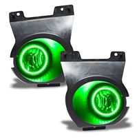 Oracle Lighting 2011-2014 Ford F-150 Pre-Assembled Halo Fog Lights - Green