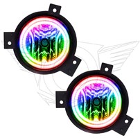Oracle Lighting 2001-2003 Ford Ranger Pre-Assembled Halo Fog Lights - Colorshift - W/No Controller