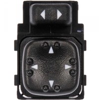 Dorman Products Power Mirrow Switch - 2 Button (Left Front) 2000-2002 GMC Silverado/Sierra 1500/2500HD3500HD