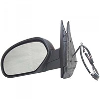 Dorman Products Side View Power/Heated Mirror (Without Turn Signals) Left 2007.5-2013 GMC Silverado/Sierra 2500HD | 2007.5-2021 GMC Silverado/Sierra 3500HD