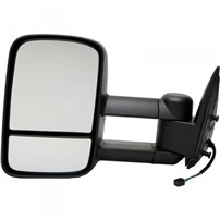 Dorman Products Side View Manual Mirror (For Wide Load) Left 2006-2007 GMC Silverado/Sierra 1500/2500HD/3500HD