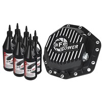 AFE Pro Series Rear Differential Cover w/Gear Oil - 17-19 Ford F-250/350 SRW (M275-14 Bolt Axle)
