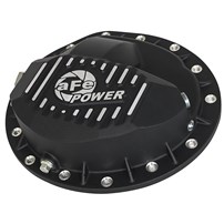 AFE Pro Series  Rear Differential Cover (Machined Fins) - 16-19 Nissan Titan XD