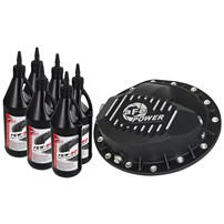 aFe Pro Series  Rear Differential Cover (Machined Fins w/Gear Oil) - 16-19 Nissan Titan XD