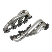 aFe Twisted Steel 304 Stainless Steel Short Tube Header - 15-21 Ford F-150 V8 5.0L (Raw Finish)