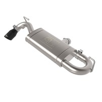 AFE Vulcan Series 2-1/2 IN 304 Stainless Steel Axle-Back Exhaust System - 21-22 Ford Bronco Sport 1.5L / 2.0L