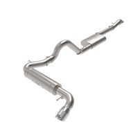 AFE Apollo GT Series 3 IN 409 Stainless Steel Cat-Back Exhaust System w/ Polished Tip - 21-22 Ford Bronco