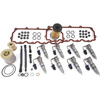Alliant Fuel Injector Set with Installation Kit - 04.5-07 Ford 6.0L