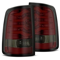AlphaRex Pro-Series Led Tail Lights Red Smoke - 09-18 Ram 1500, 10-18 Ram 2500/3500