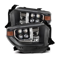 AlphaRex Nova-Series Led Projector Headlights Black w/Activation Light & Sequential Signal/DRL - 2014-2021 Toyota Tundra