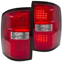 Anzo Red LED Tail Lights - 2015 GMC Sierra - 311217