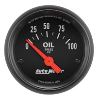 AutoMeter Z Series Oil Pressure Gauges