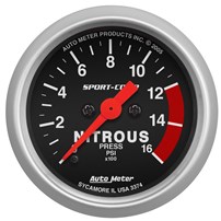AutoMeter Sport Comp Series Nitrous Gauges