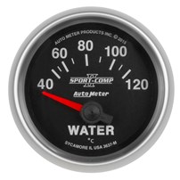 AutoMeter Sport Comp II Series Water Temperature Gauges