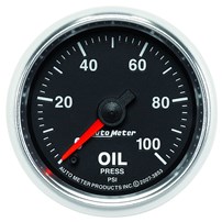 AutoMeter GS Series Oil Pressure Gauges