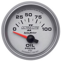 AutoMeter Ultra-Lite II Series Oil Pressure Gauges
