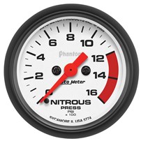 AutoMeter Phantom Series Nitrous Pressure Gauges