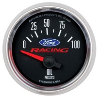 AutoMeter Ford Racing Oil Pressure Gauges