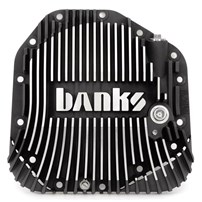 Banks Ram-Air Differential Cover Kit Satin Black/Machined w/Hardware for 17+ Ford F250 HD Tow Pkg and F350 SRW with Dana M275 Rear Axle