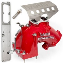 Banks Monster-Ram Intake System w/Fuel Line and Heater System Upgrade - 07.5-12 Dodge 6.7L (Red)