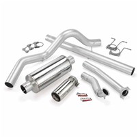Banks Monster Exhaust System, S/S-Chrome Tip - 1994-97 Ford 7.3L, ECLB