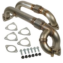 BD Diesel Up-Pipes Kit w/EGR Connector - 08-10 Ford 6.4L