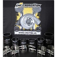 CNC Fabrication Charge Air Cooler Boot Kit Black - 99.5-03 Ford 7.3L
