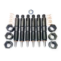 DDP Stage 1 Injectors (Set of 6) - 45LPM - 89-93 Dodge First Generation - 8993-1
