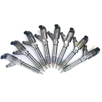 DDP 50hp Injectors w/Nozzles (Set of 8) - 04.5-05 GM Duramax LLY - LLY-50