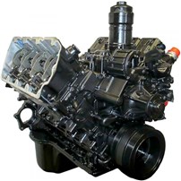 Diamond Advantage Remanufactured Stripped Long Block Crate Engine 2008-2010 Ford 6.4L Powerstroke (Automatic Transmission) (With Head Studs)
